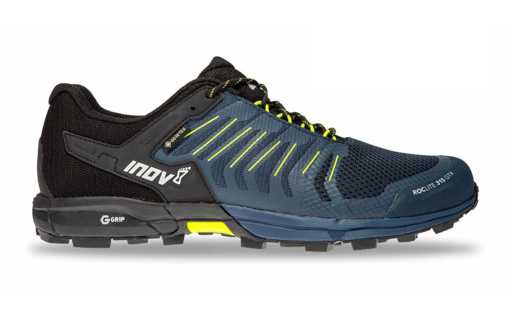 Inov-8 Roclite G 315 Gtx Mens Trail Running Shoes Navy/Yellow Australia (MQLIUZ834)